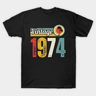 Vintage 1974 | Legendary Since 1974,Awesome Since 1974 T-Shirt